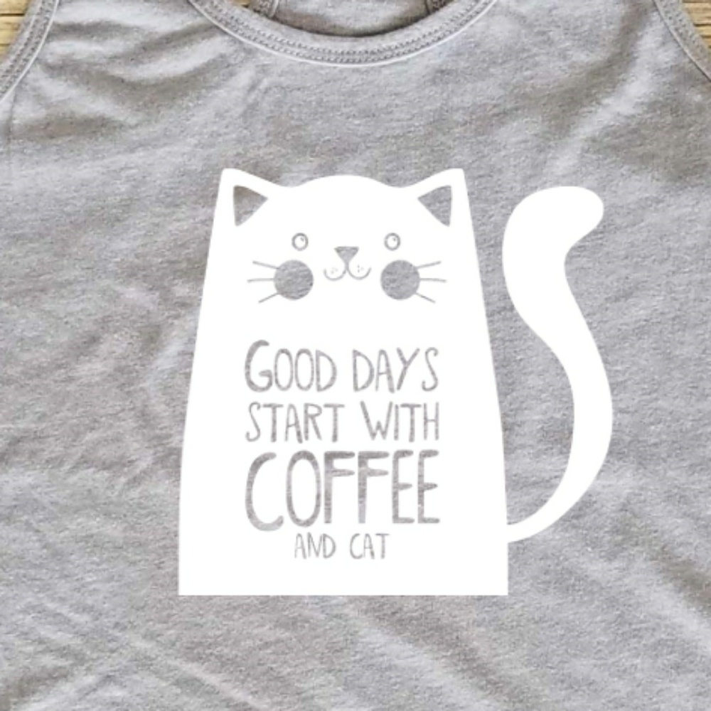 Mornings, Coffe, Cat / caffeine / kitty / kitten